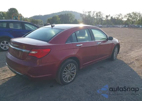 2012 Chrysler 200 Limited z USA, uszkodzony, nr VIN 1C3CCBCB2CN305587